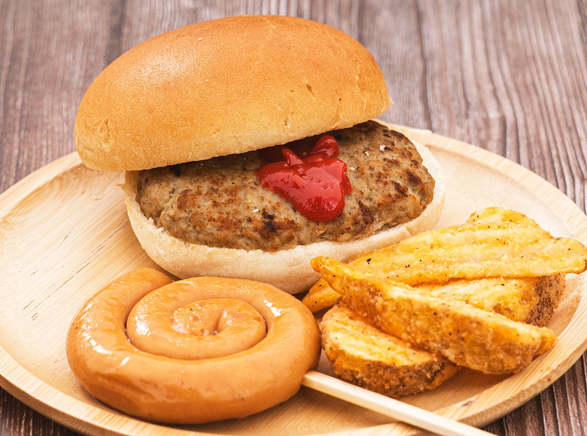 「食材+器材」キッズバーガーセット