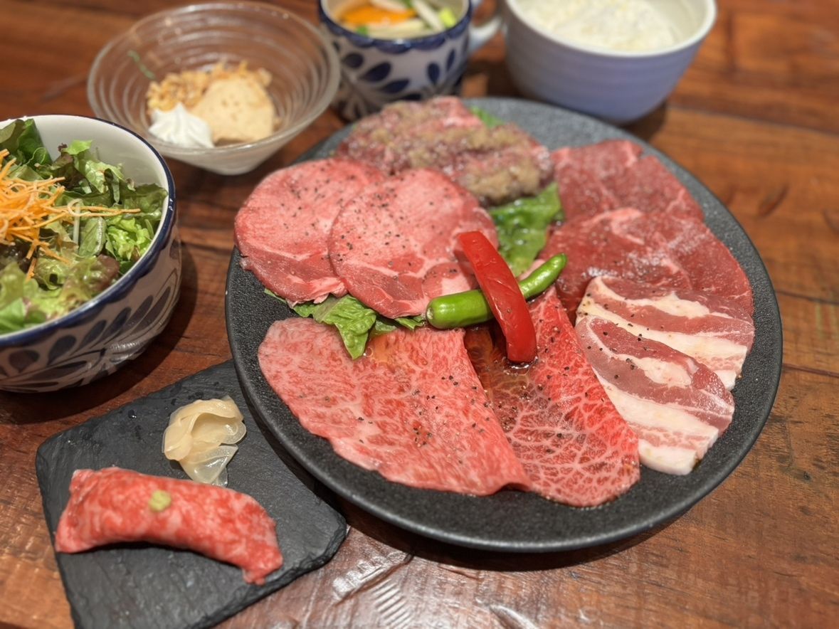 【牛肉寿司付】渋谷カジュアルランチセット