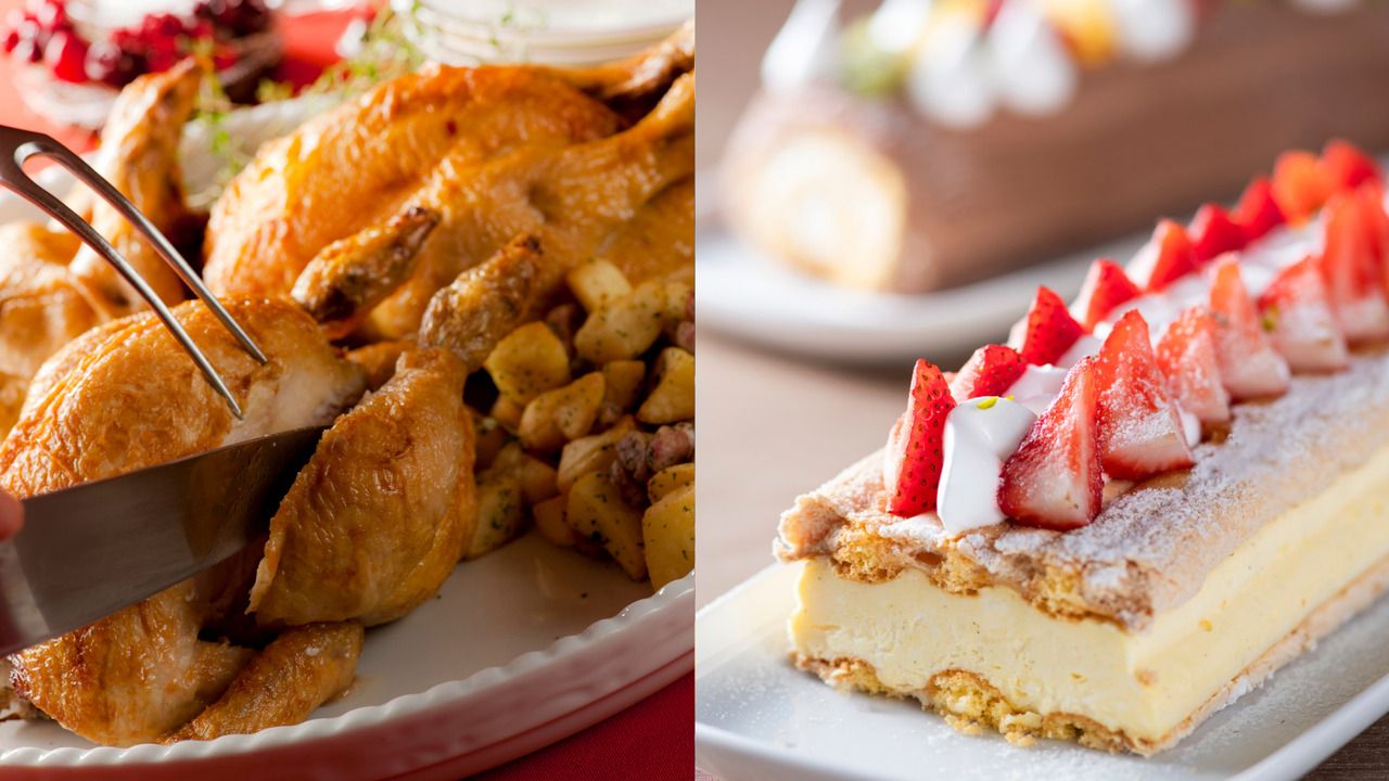 【1/2・1部11:30～13:00】サーロインステーキ＆ローストチキン ランチブッフェ