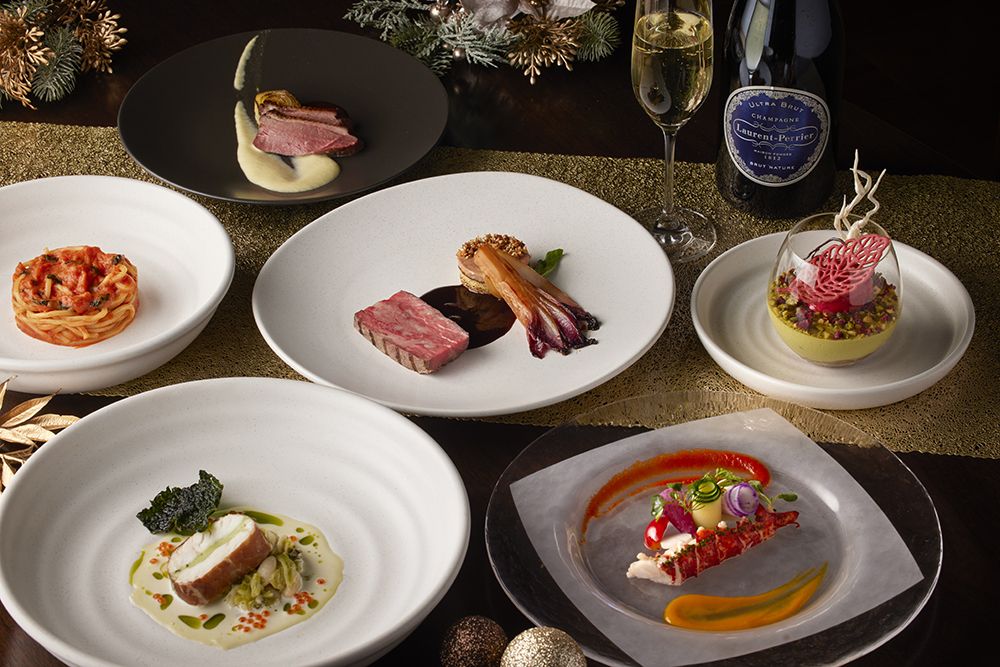 【Xmas2025】scarpetta natale+Glass Laurent Perrier Ultra Brut