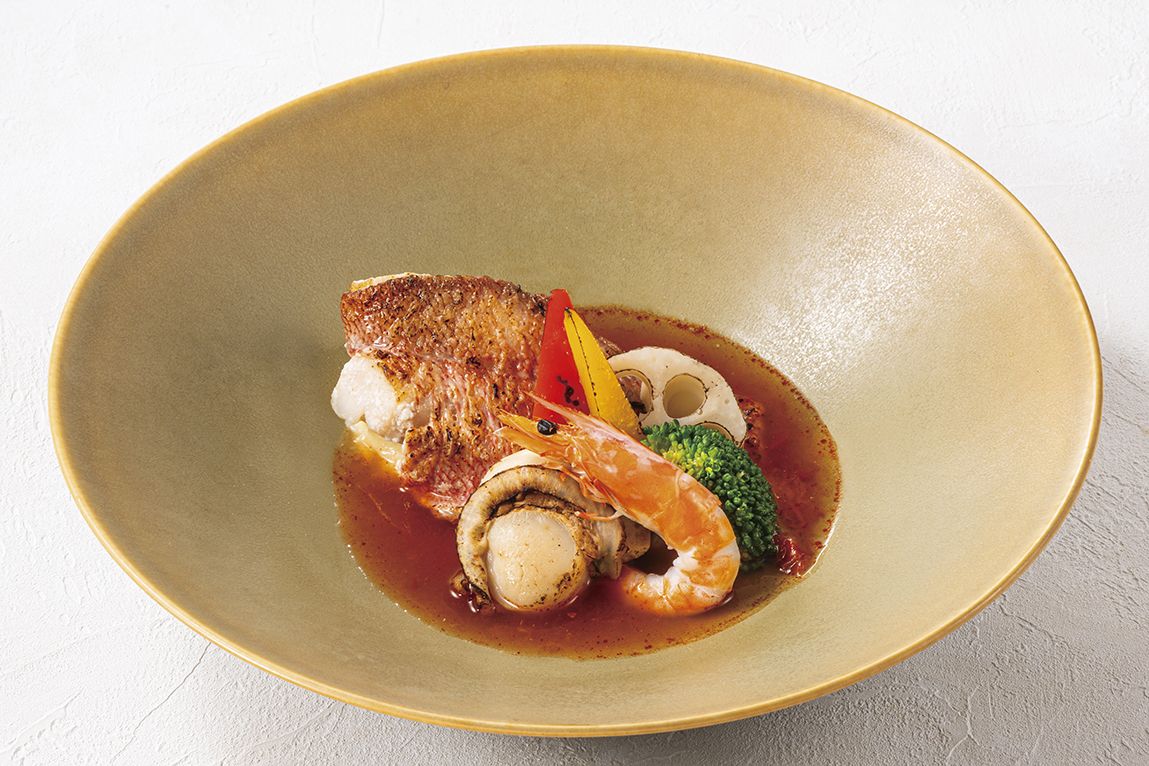 選べるメインのランチブッフェ【魚料理】11/1～1/31