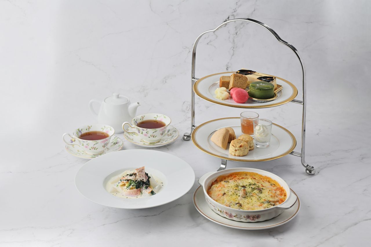 [Members-only plan] Afternoon tea set with your choice of meal (12/1 - 2/28)