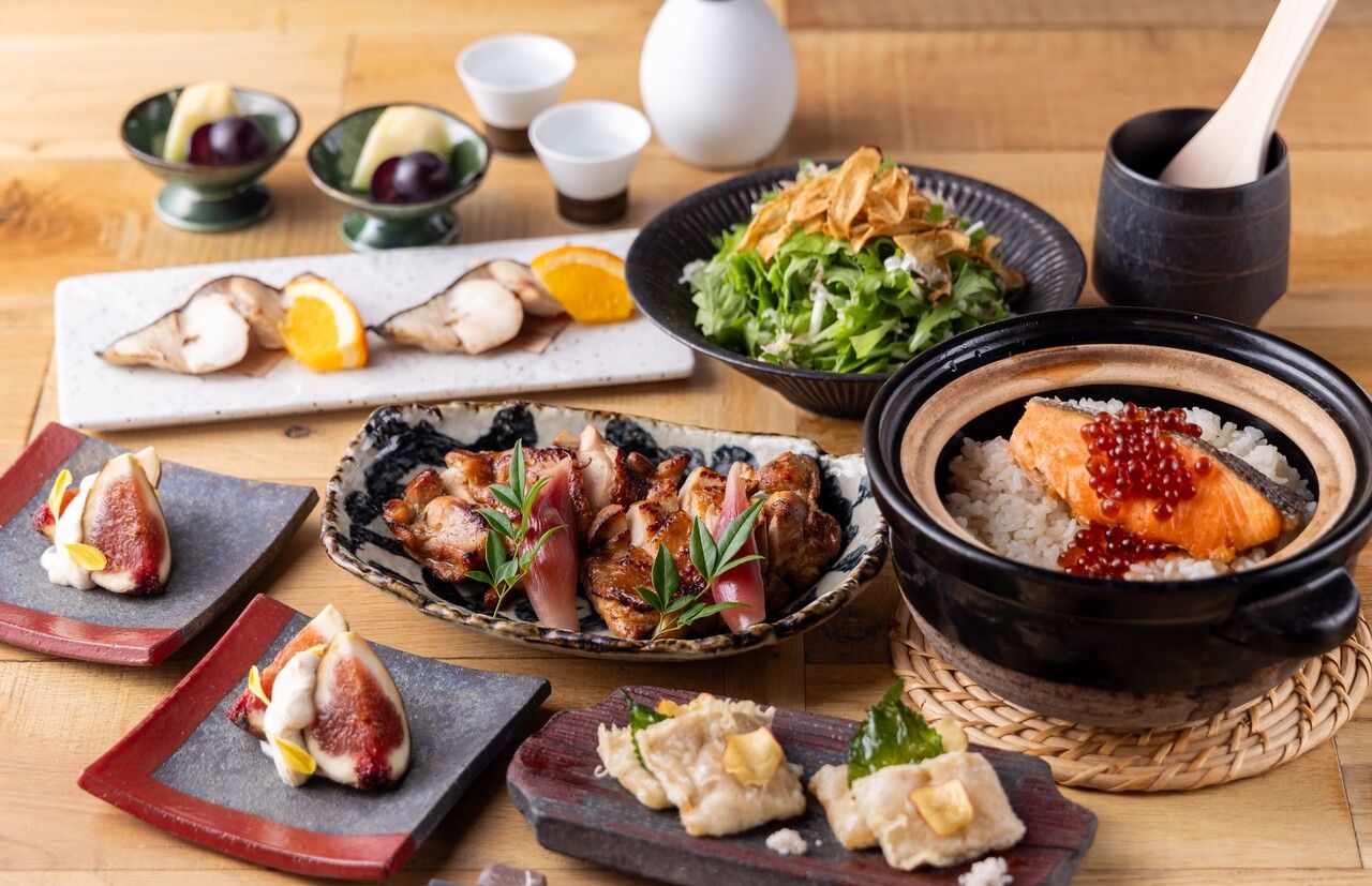 [Recommended for large parties] ★Seasonal Course ~2 hours of all-you-can-drink included~★ 7 dishes ~Finish with our famous clay pot rice! ~