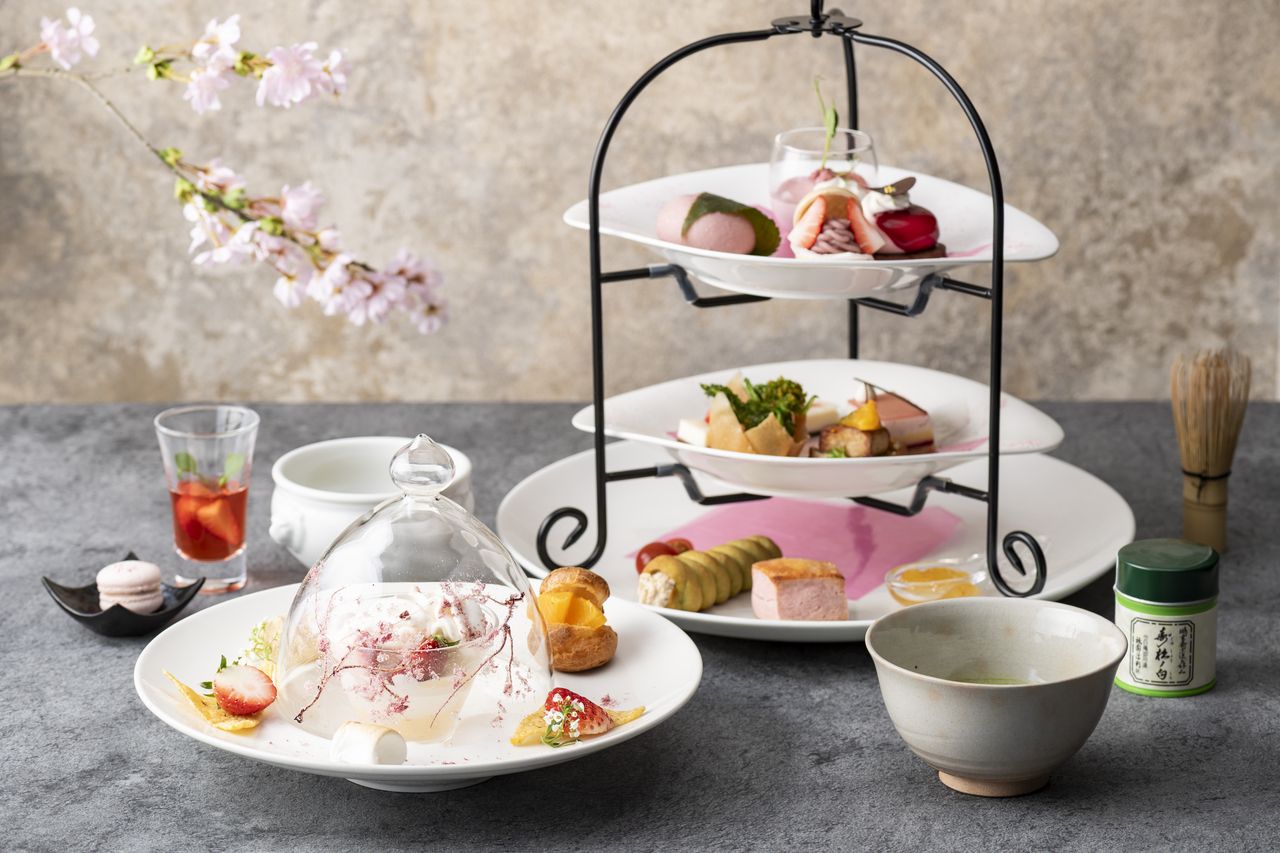 2026 Spring Cherry Blossom Afternoon Tea with Gion Tsujiri Matcha