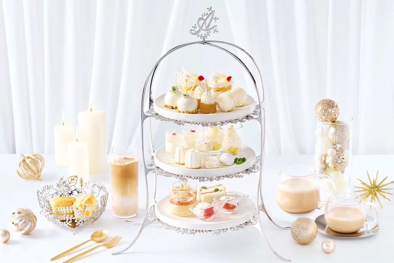 [Limited to 12/20-12/25] White Christmas Afternoon Tea (Includes a glass of sparkling wine)