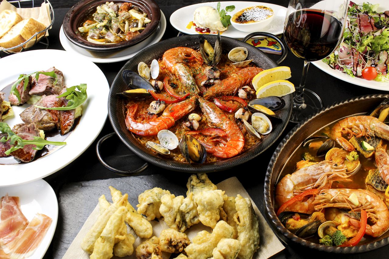 HP予約限定!!【ベストレートプラン｜忘新年会にもおすすめ★ディナー】LABODEGA 名物コース《飲み放題付き》［4名様～］