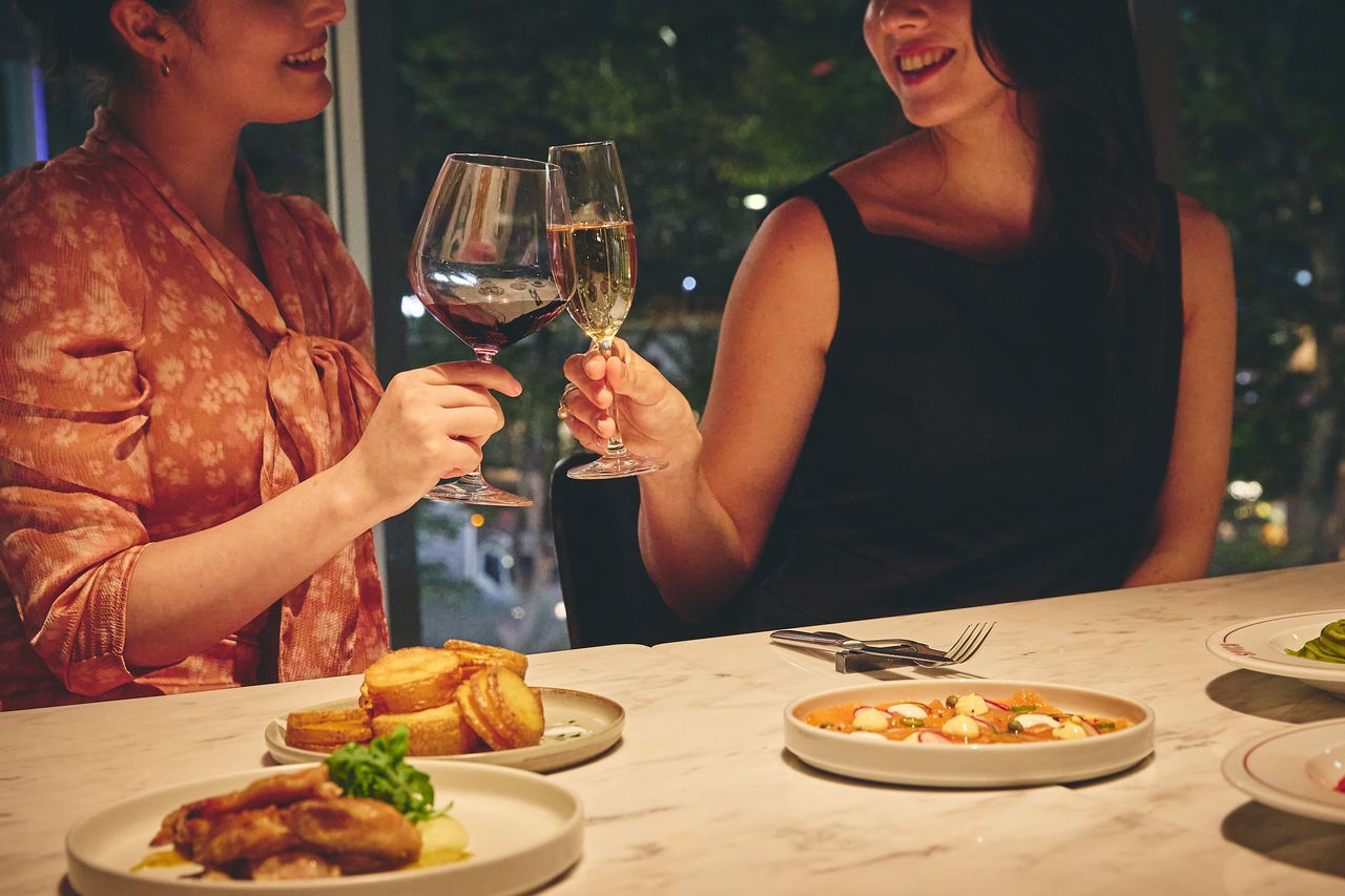【乾杯スパークリングワイン付】 Chef’s Dinner Course 全7品