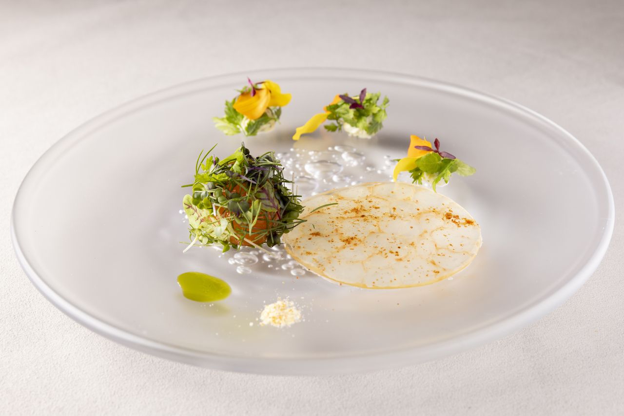 Counter seating: Chef's choice dinner course