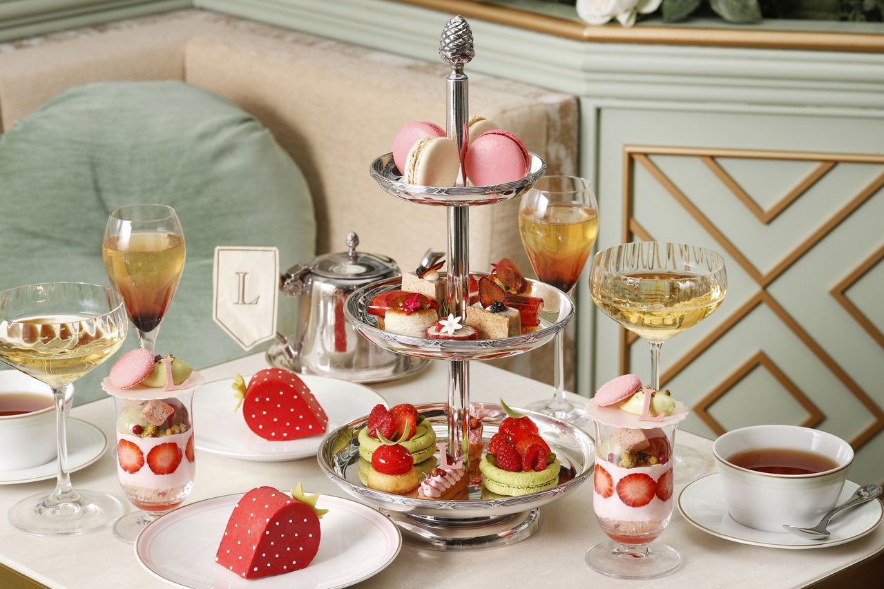 いちご アフタヌーンティー