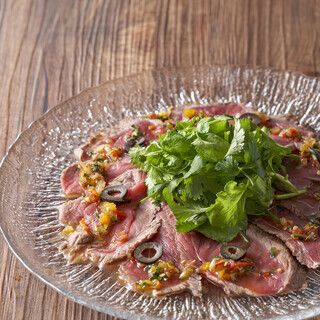 AUS産ラムランプの炭火焼き2.5h飲み放題付き6000円