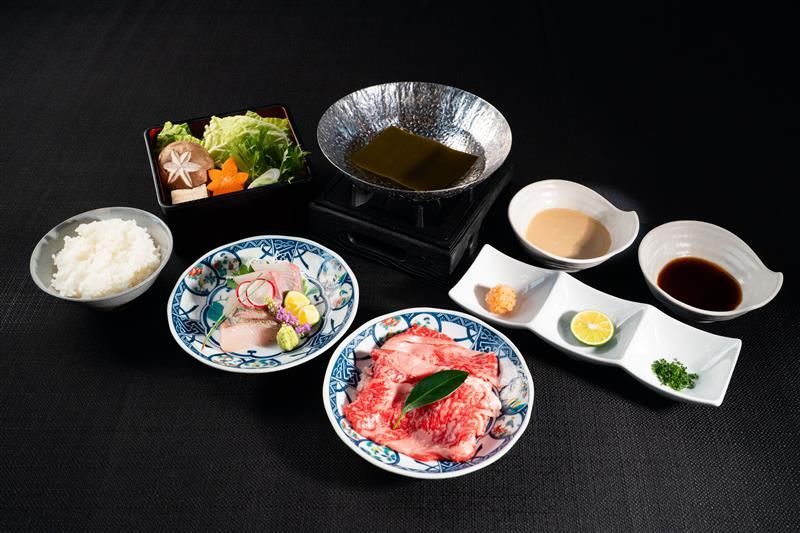 【ランチ】淡路牛のしゃぶしゃぶ膳