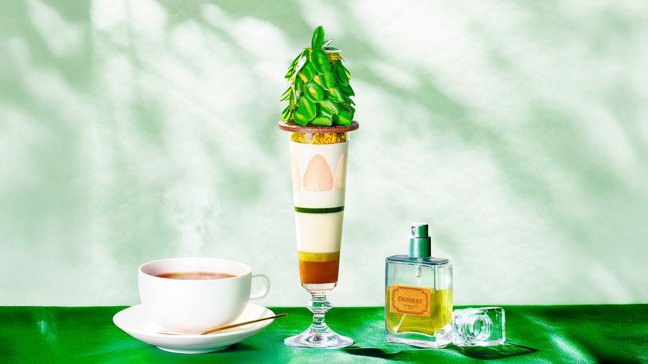 Pear & Earl Grey “Layered Parfait” + Café Free Flow