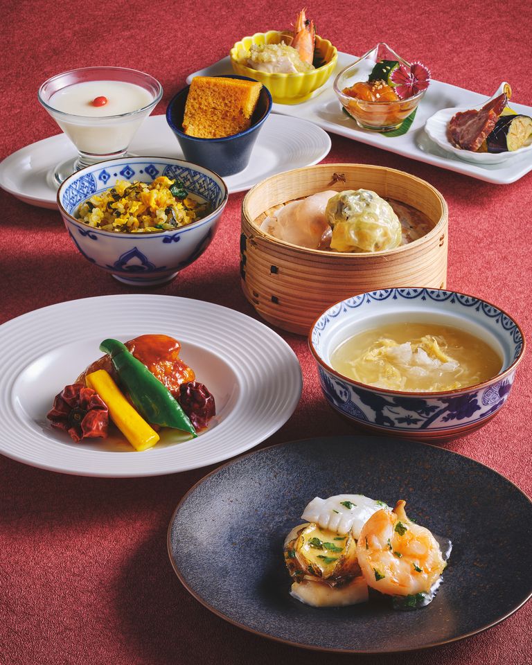 【仅限大厅雅座】季节特选“Reisai(丽菜)” Lunch Course〈含1杯饮品〉