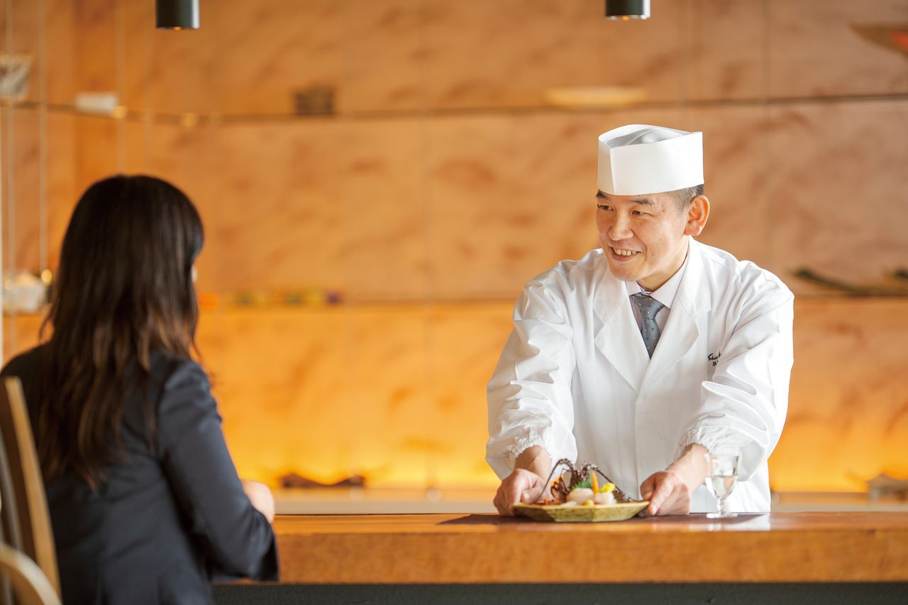 Limited to one group per day: Special kaiseki meal enjoyed at the counter [Takumi]