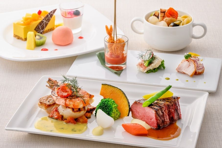 Beef fillet grill & lobster