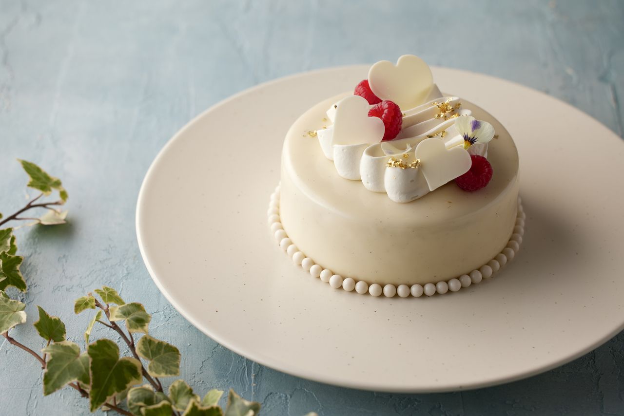 [Takeout] White chocolate and berry mousse