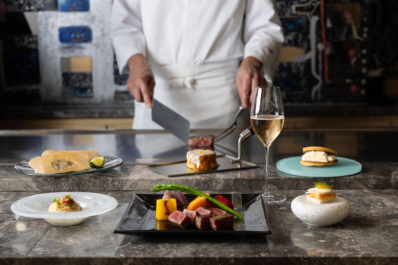 [May Only] FUN Dinner Course "MIDOU" with your choice of one complimentary welcome drink.