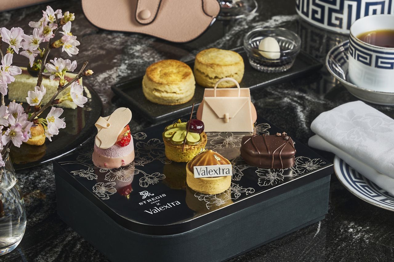 St. Regis Afternoon Tea with Valextra - Iside in Bloom -