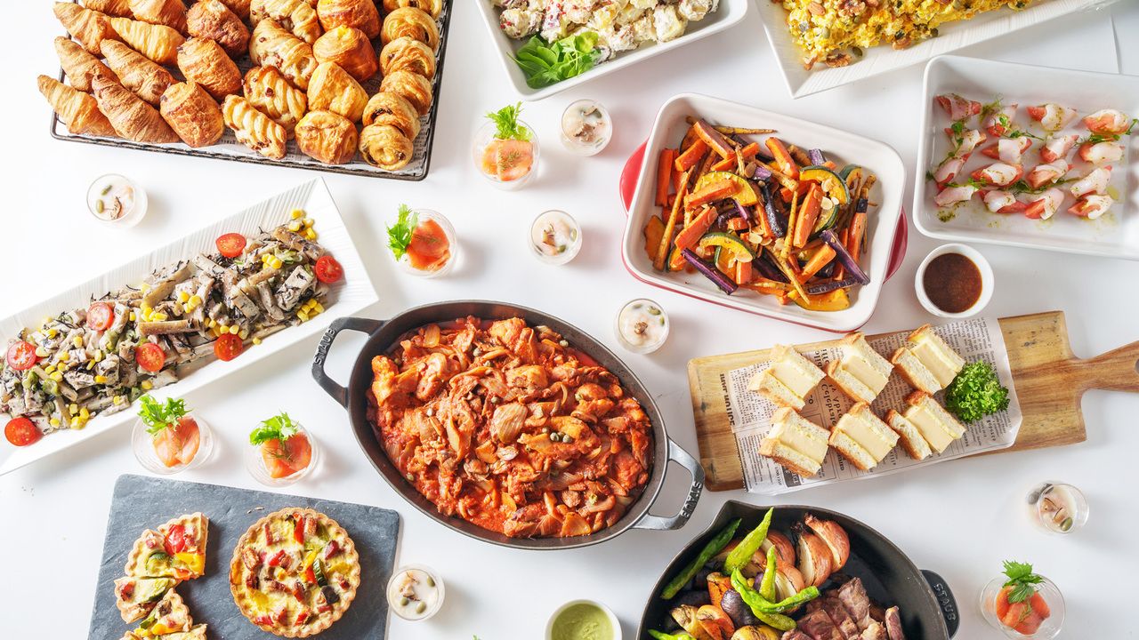 [Nur samstags] Wochenend-Mittagsbuffet (maximal 90 Minuten)