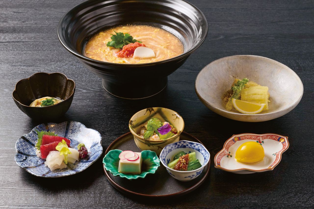 おうどんの会席＜フリードリンク＞2時間　一人前7,000円