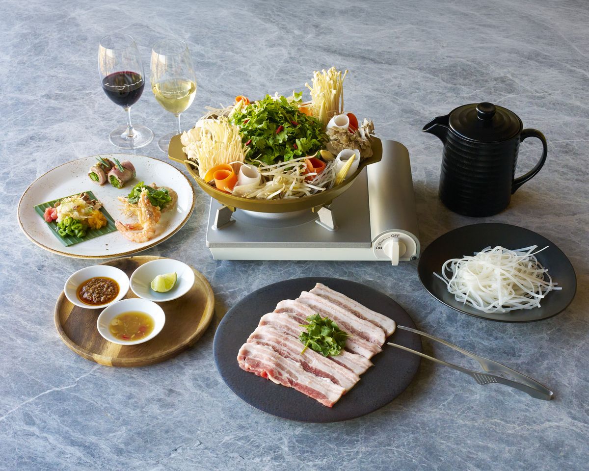 [Welcome and farewell parties! Moogata hotpot] A hybrid hotpot course where you can enjoy yakiniku and shabu-shabu together