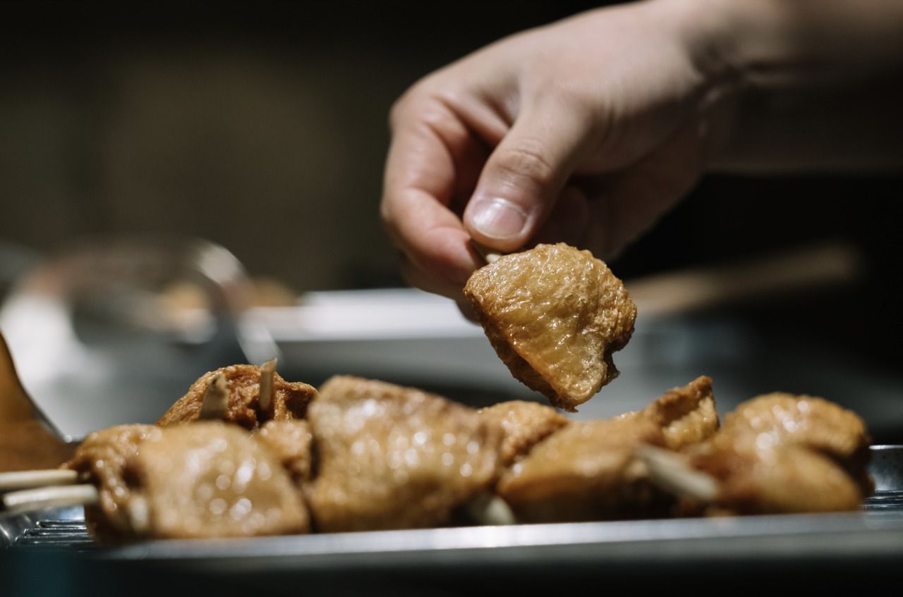 Omakase Fried chicken course