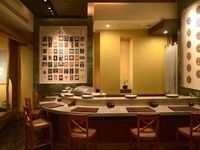 The lunch course.　「counter seat」