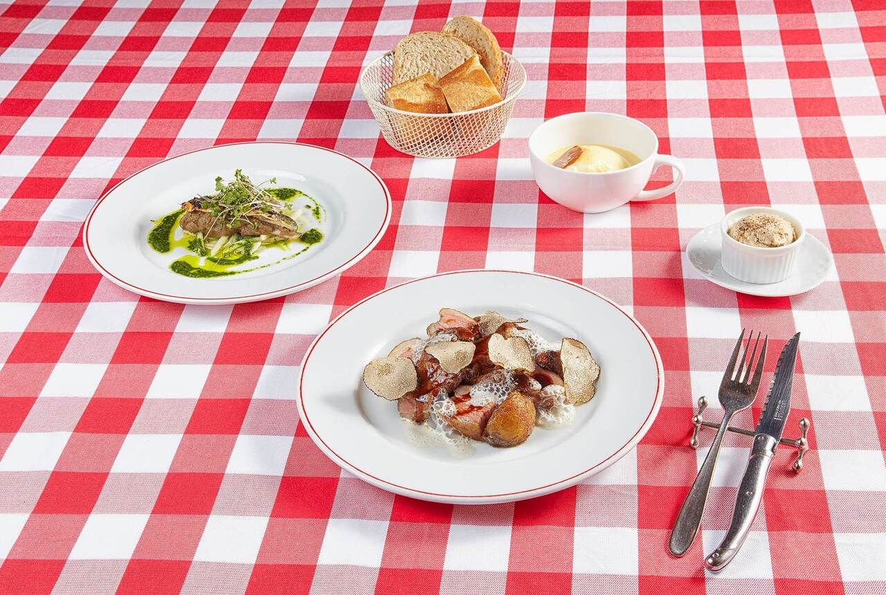 4/1平日選べるランチコース～追加料金を頂くメニューもございます