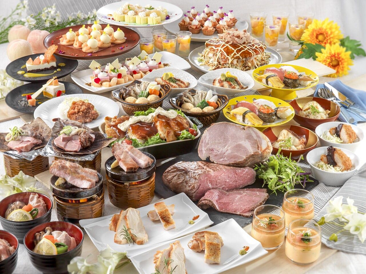 Lunch (Seniors) "Summer Premium Buffet" - A culinary exploration of local delicacies -