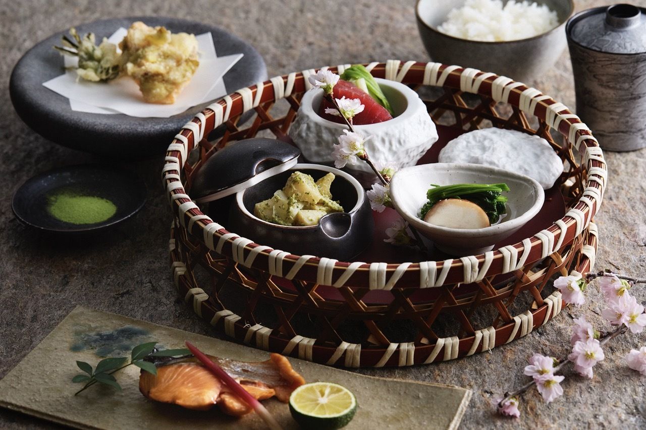 Tsukika Haru + JW Marriott Original Sake and Masu (wooden sake cup) Gift Box Included