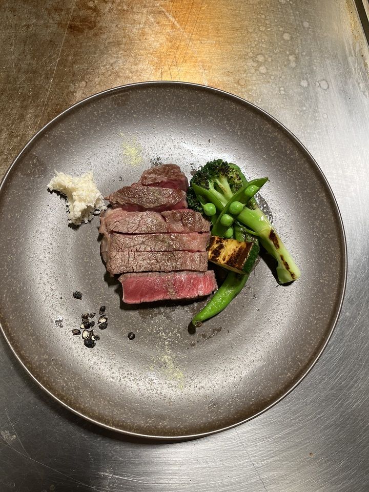 びらとり和牛ステーキ付きコース