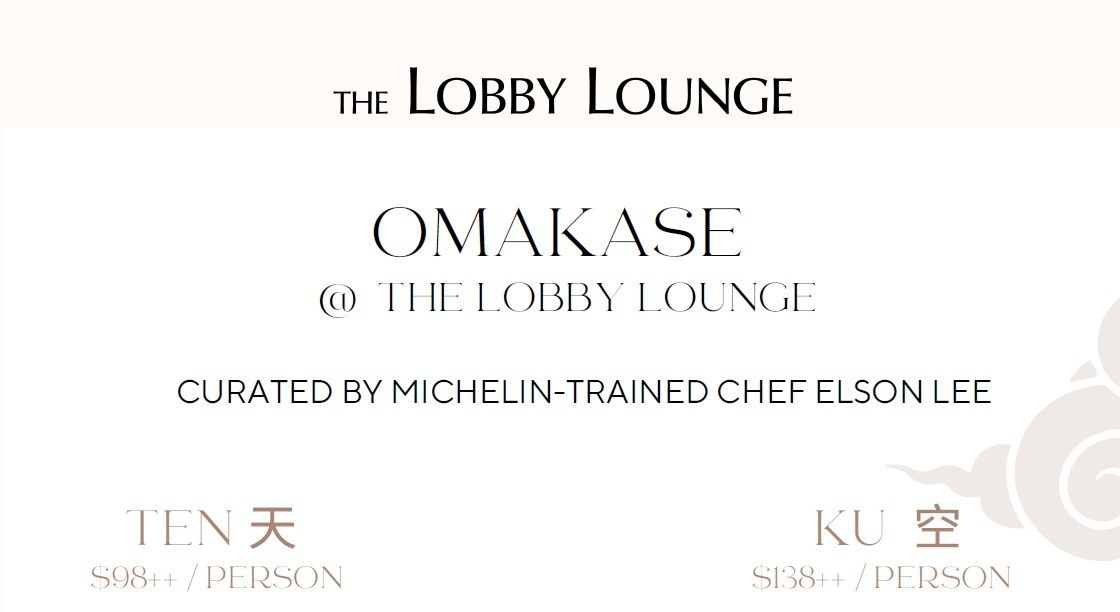 Omakase Set Menu $98