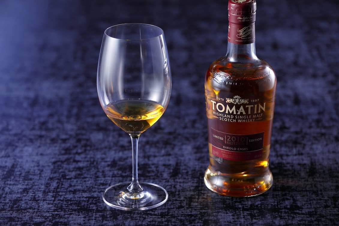 Tomatin 12 ans, fût de Barolo