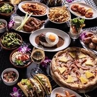 Hawaiian Beer Garden 2 Hours + Free Food, Free Flow (120-minute limit, last order at 90 minutes) (Terrace seating available)