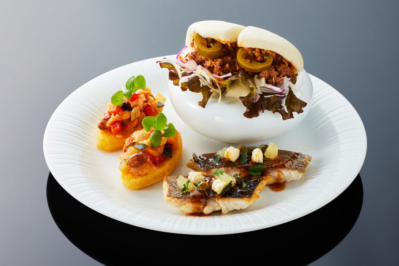 【下午茶】包含鲷鱼、油封猪肉等9道菜式 + 2小时畅饮（6月1日至7月31日）