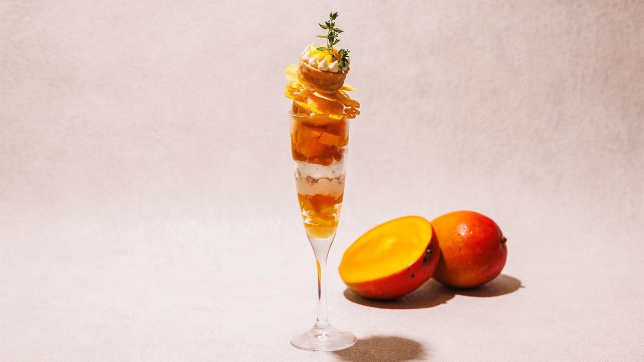 【平日限定】マンゴーパフェランチ