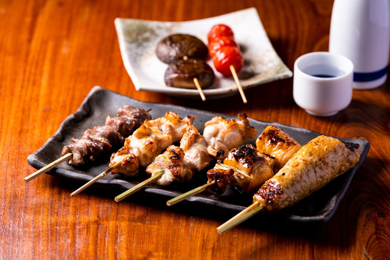 [All-you-can-drink included] Signature Dish Feast Course | 4 Skewers + 2 Vegetable Skewers | 13 Dishes Total |