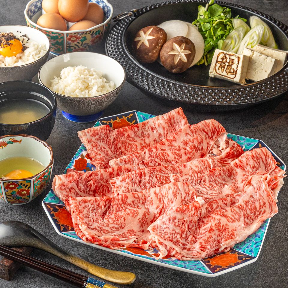 [300g]A5和牛寿喜烧套餐