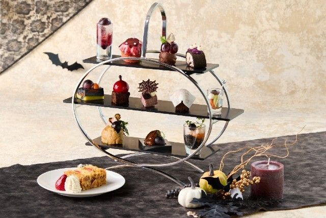 [9/19~10/31] Grape Afternoon Tea + Glass of Champagne