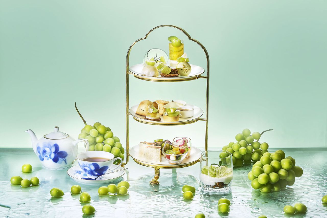 AFTERNOON TEA ---Shine Muscat Afternoon Tea (Sep 1–Sep 30)---