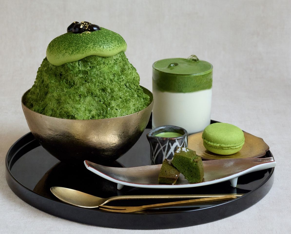 [THE KOICHA] Rich dark tea shaved ice set