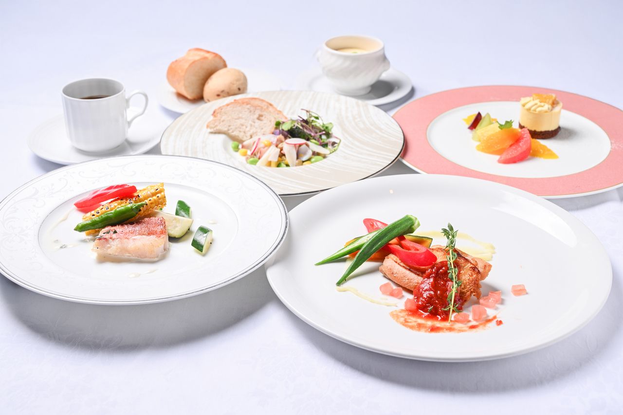 ランチコース　セゾン　選べる前菜/スープ・魚料理・肉料理・デザート　全4品