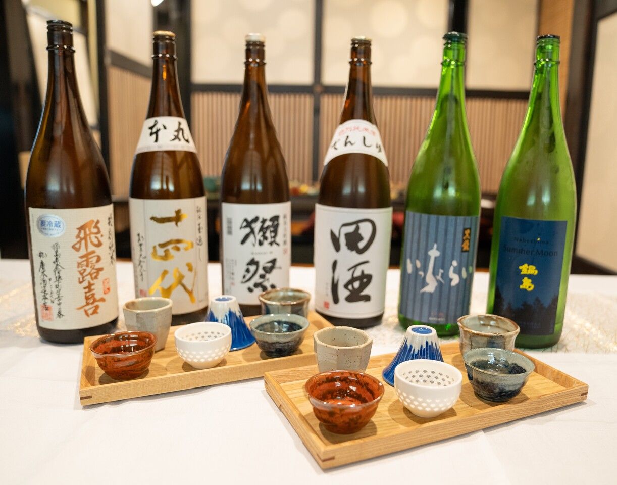 極コース  プレミアム日本酒ペアリング