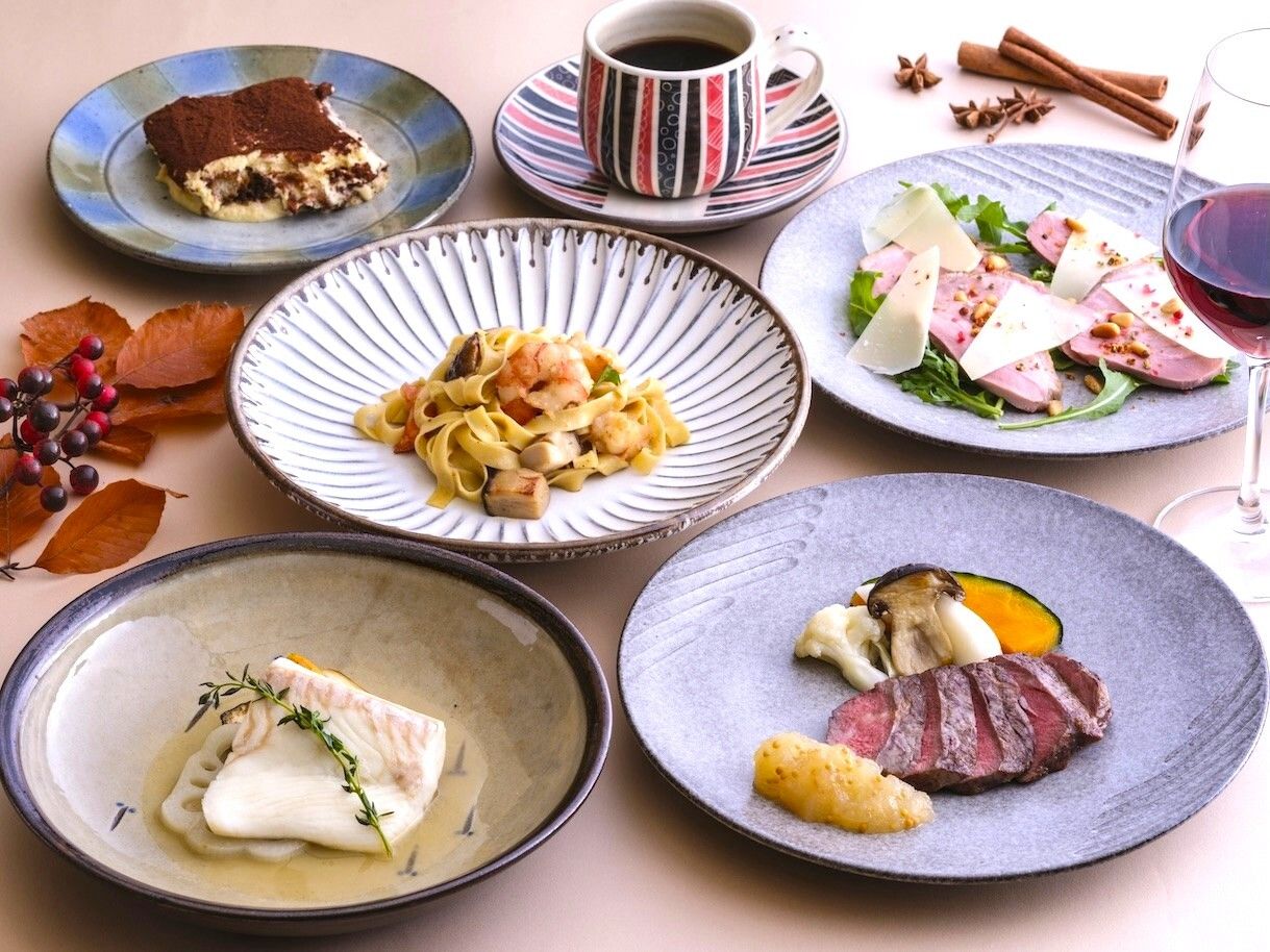 [Dinner only] Autumn course 9/1-11/30