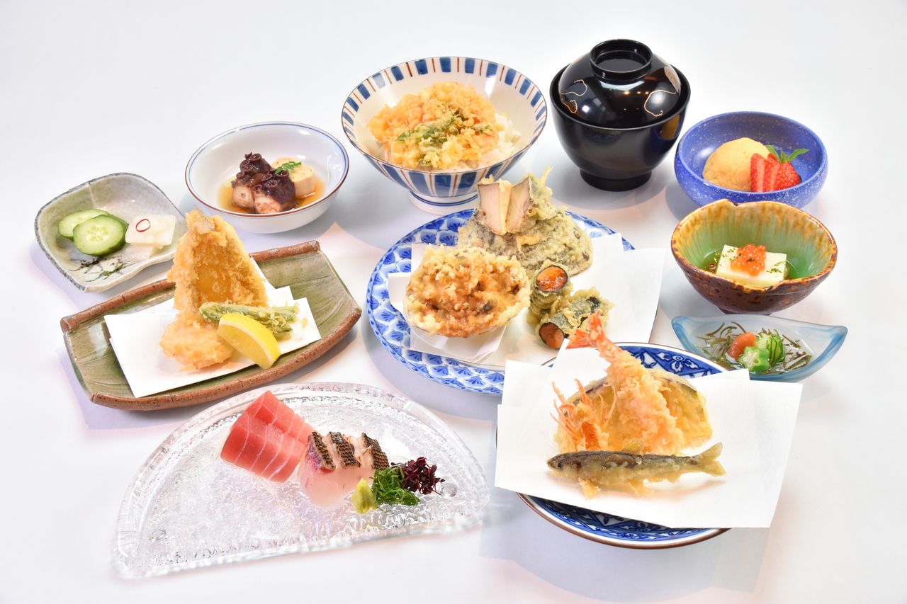 [天麩羅コース]「孝風」@19,360 (ディナー)
