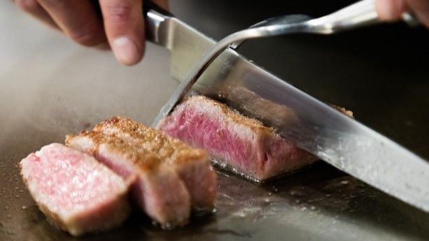 Teppanyaki KOBE BEEF Steak Ebisu84