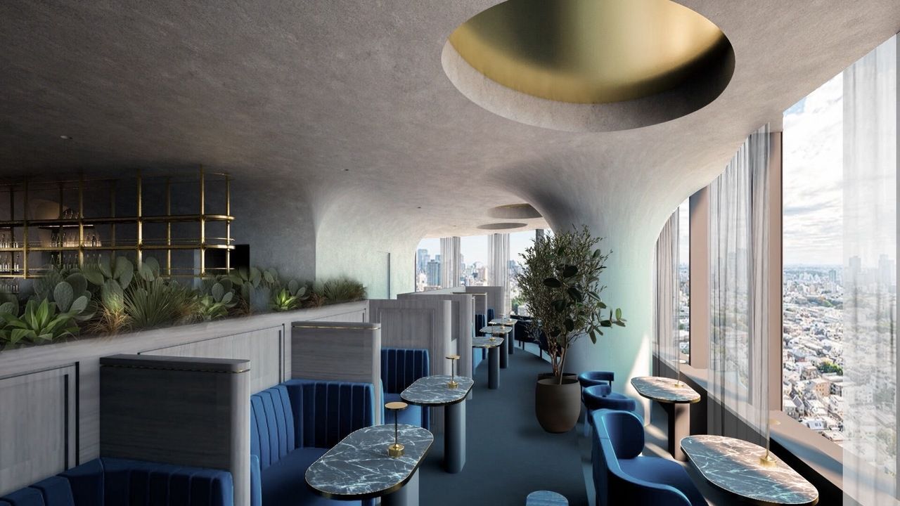 Oyster Bar, Sky and Fish wharf NEWoMan Takanawa