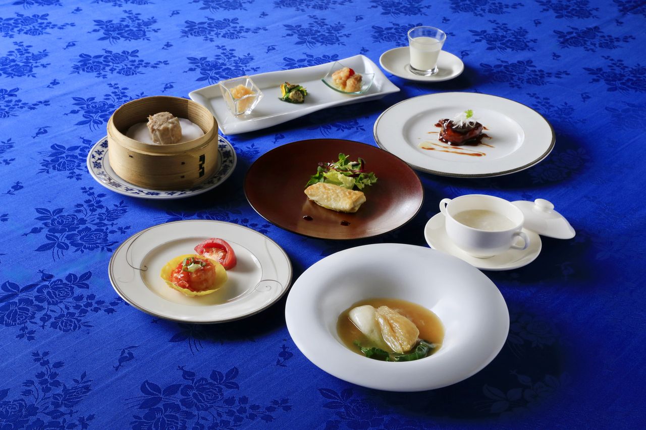 【ランチ】料理長お薦め！麗人コース ワンドリンクサービス
