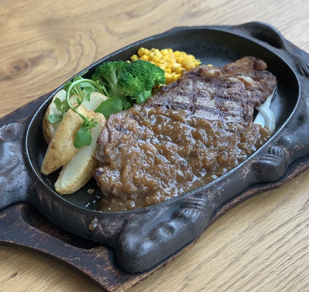 【テイクアウト】オーストラリア産サーロインステーキ　【ライスorバケット付き】