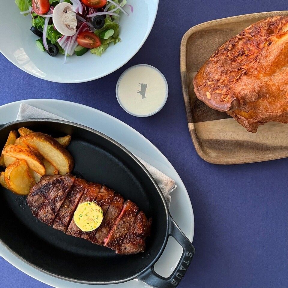 【テイクアウト】プライムサーロインステーキ300gセット